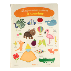 Livre enfant Mes premières couleurs à toucher