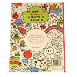 Livre enfant Mon grand livre à trouver et à colorier