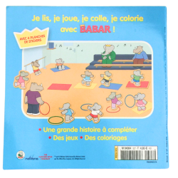 Magazine enfant Babar histoires et autocollants