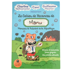 Livre cahier de vacances humoristique Le cahier de vacances de Manu