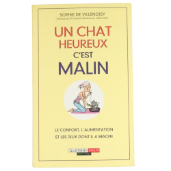 Livre pratique Un chat heureux c’est malin guide