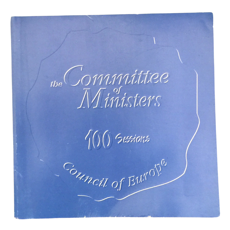 Livre The Committee of Ministers Council of Europe