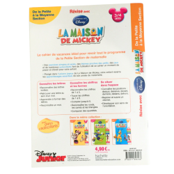 Livre enfant La maison de Mickey activités éducatives