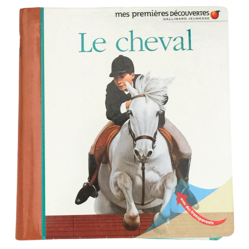 Livre enfant Le cheval documentaire illustré