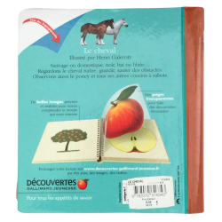 Livre enfant Le cheval documentaire illustré