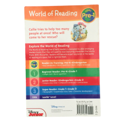 Livre enfant Disney Sheriff Callie World of Reading