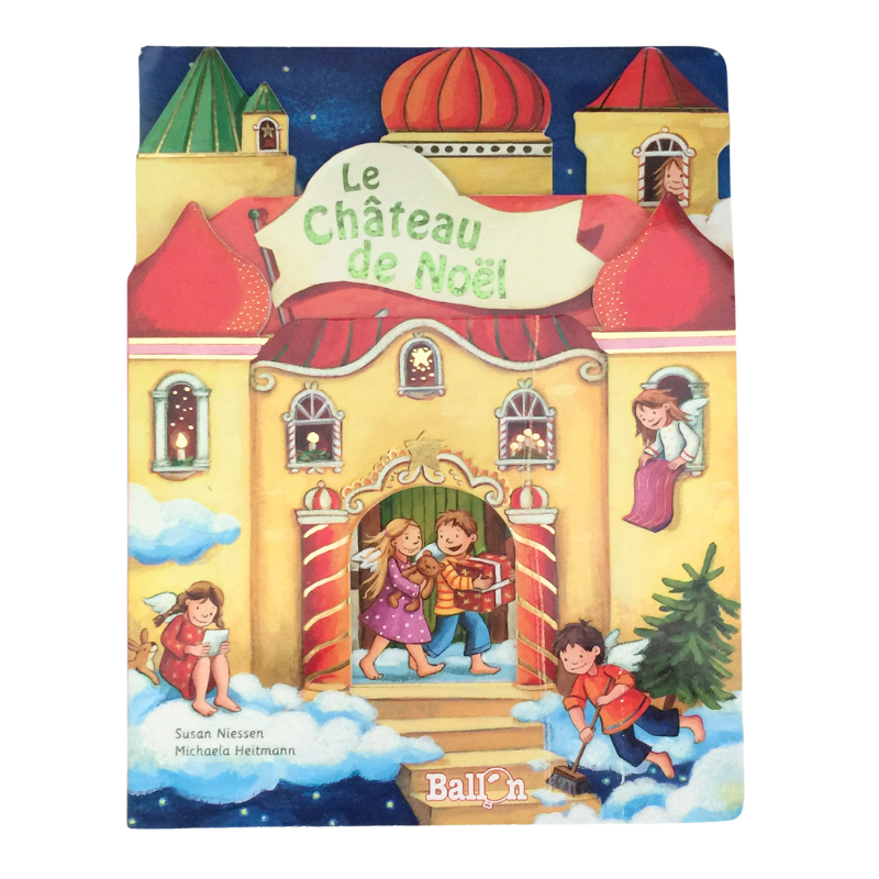 Livre enfant Le château de Noël histoire illustrée