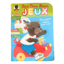 Livre enfant Petit Ours Brun jeux et activités