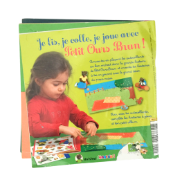 Livre enfant Petit Ours Brun histoires et autocollants