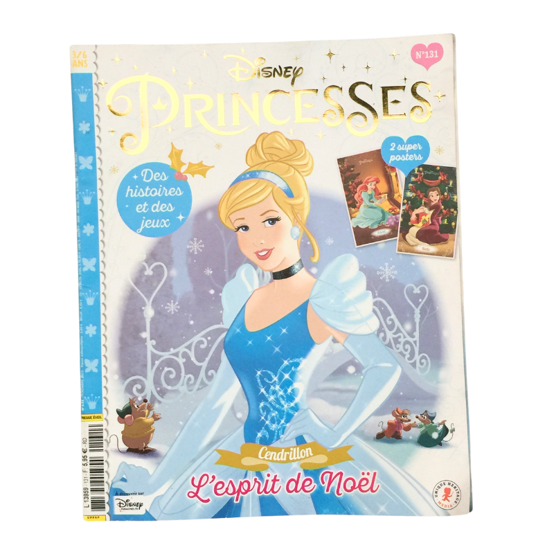 Magazine enfant Disney Princesses histoires et jeux