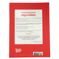 Livre négociation toutes les clés Harvard Business Review