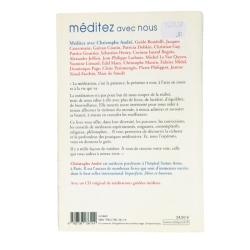 Livre méditez avec nous guide méditation bien-être