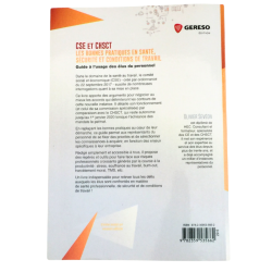Livre CSE et CHSCT guide santé sécurité travail