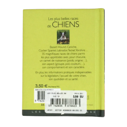 Livre les plus belles races de chiens illustré
