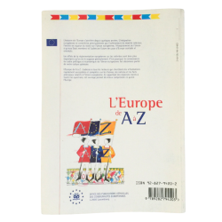 Livre L’Europe de A à Z guide intégration européenne