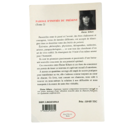 Livre parole d’initiés du présent tome 2 entretiens