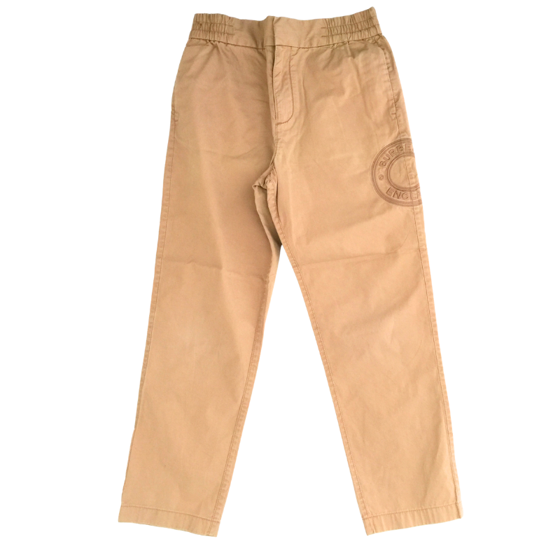 Pantalon enfant Burberry beige 8 ans
