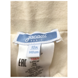 Pantalon velours enfant Jacadi Paris beige 10 ans