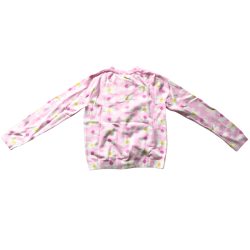 Gilet enfant Jacadi Paris rose imprimé 10 ans