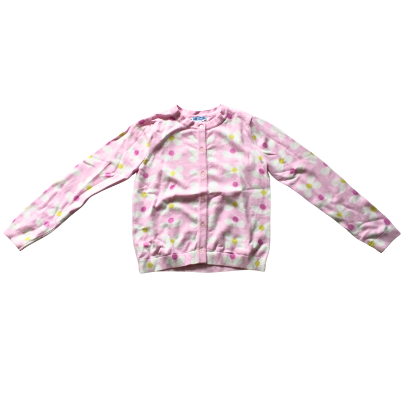 Gilet enfant Jacadi Paris rose imprimé 10 ans