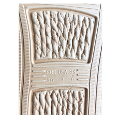 Espadrilles femme effet métallisé argent taille 38