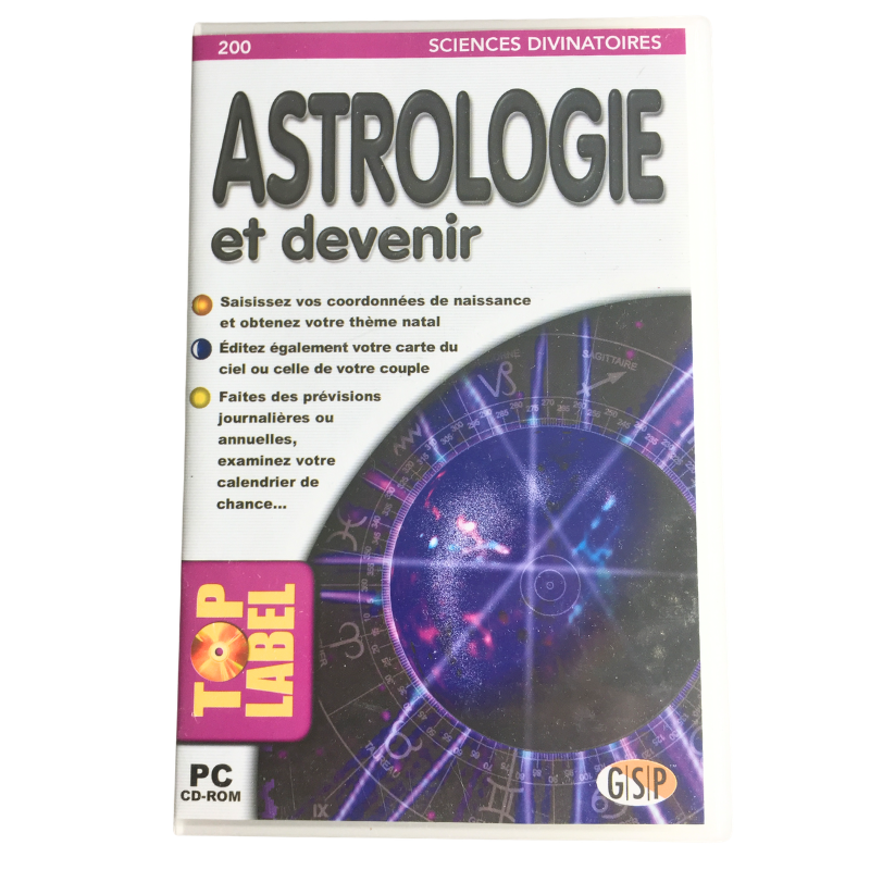 Logiciel astrologie et devenir PC CD-ROM