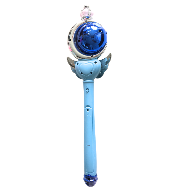 Baguette magique enfant jouet lumineux bleu