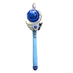 Baguette magique enfant jouet lumineux bleu