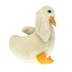 Peluche canard blanc bébé enfant
