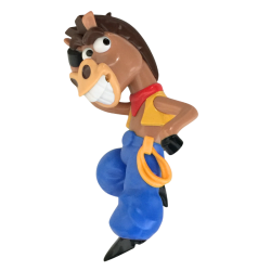 Figurine cheval dessin animé collection