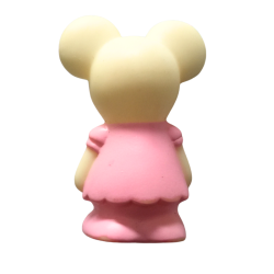 Figurine souris rose jouet enfant