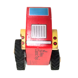 Camion en bois rouge jouet enfant
