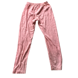 Pantalon de pyjama à carreaux rose enfant taille 8 ans