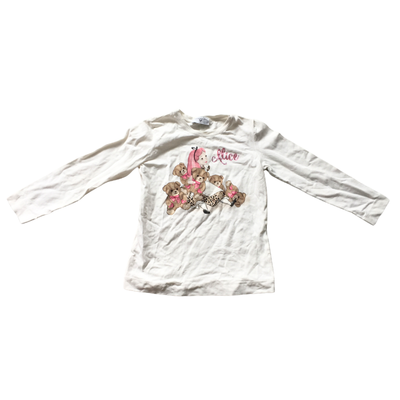 T-shirt manches longues Monnalisa fille taille 6 ans