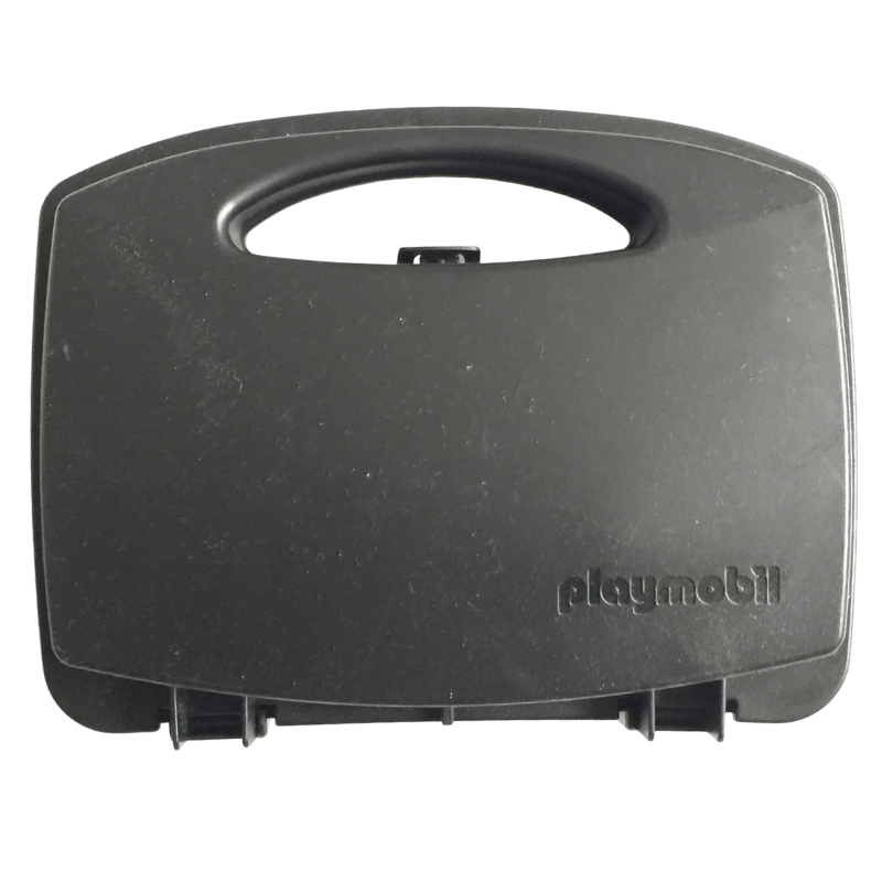 Valisette Playmobil noire rangement jouets