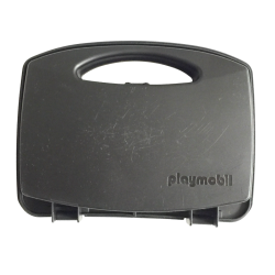 Valisette Playmobil noire rangement jouets