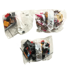 Lot de 3 sachets LEGO pièces construction