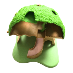 Maison arbre miniature jouet enfant