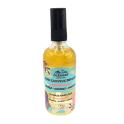 Soin cheveux biphasé monoï Oléanat bio