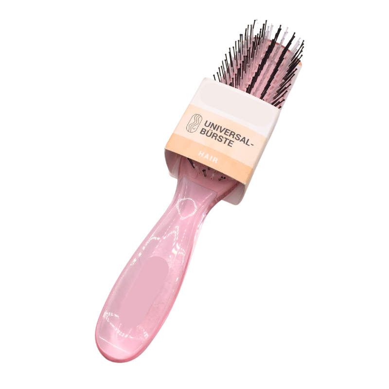 Brosse à cheveux universelle démêlante rose