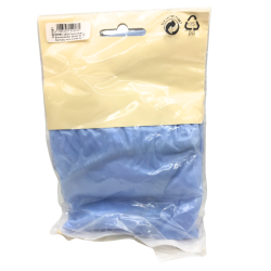 Bonnet de douche bleu