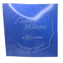 Livre souvenir Conseil de l’Europe Comité des Ministres