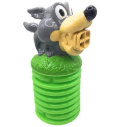 Jouet sifflet loup extensible enfant