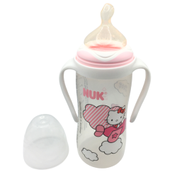 Biberon NUK Hello Kitty avec poignées