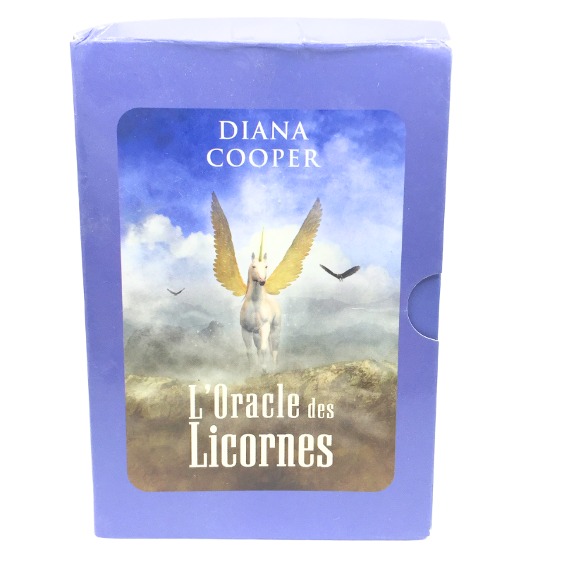 Coffret oracle L'Oracle des licornes Diana Cooper