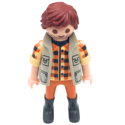 Figurine personnage Playmobil homme aventurier