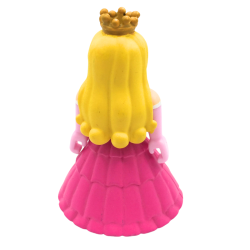 Figurine princesse rose miniature