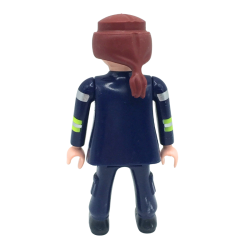 Figurine Playmobil pompier femme