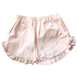 Short rose pâle Patachou fille 6 ans