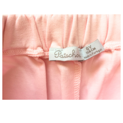 Short rose pâle Patachou fille 6 ans